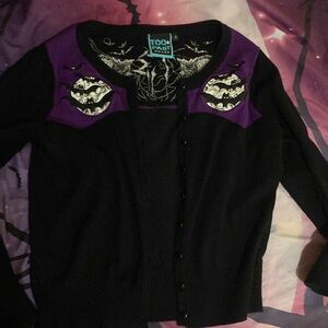 Vintage Too Fast Cardigan ! It’s a true gem 💎 of a find !🦇